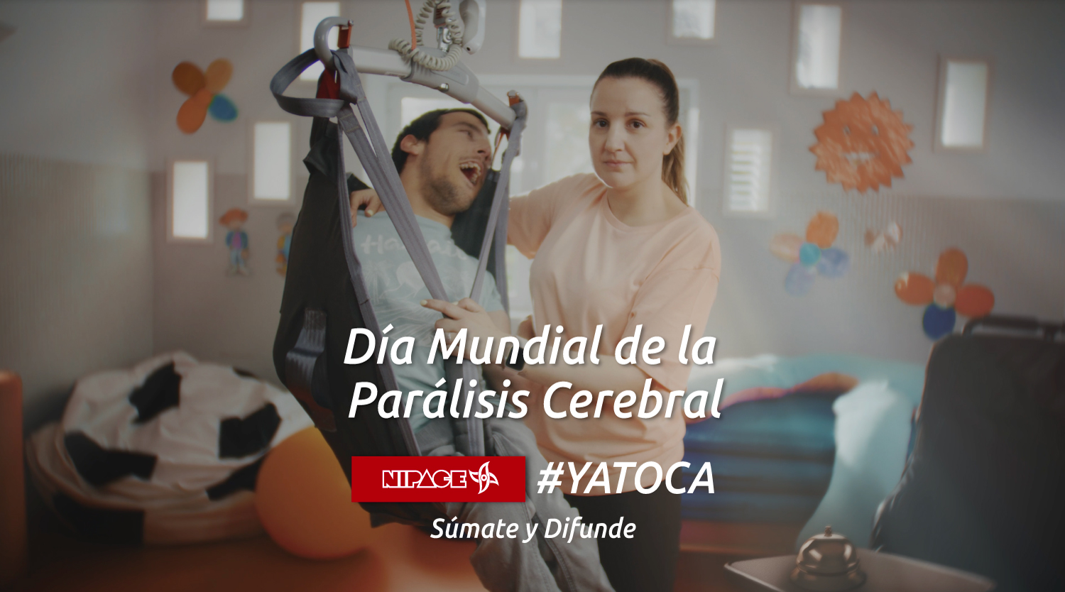 Fundación NIPACE se suma al Día Mundial de la Parálisis Cerebral y a la campaña #YaToca para reclamar más apoyos y equidad